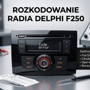 kod do radia Delphi F250
